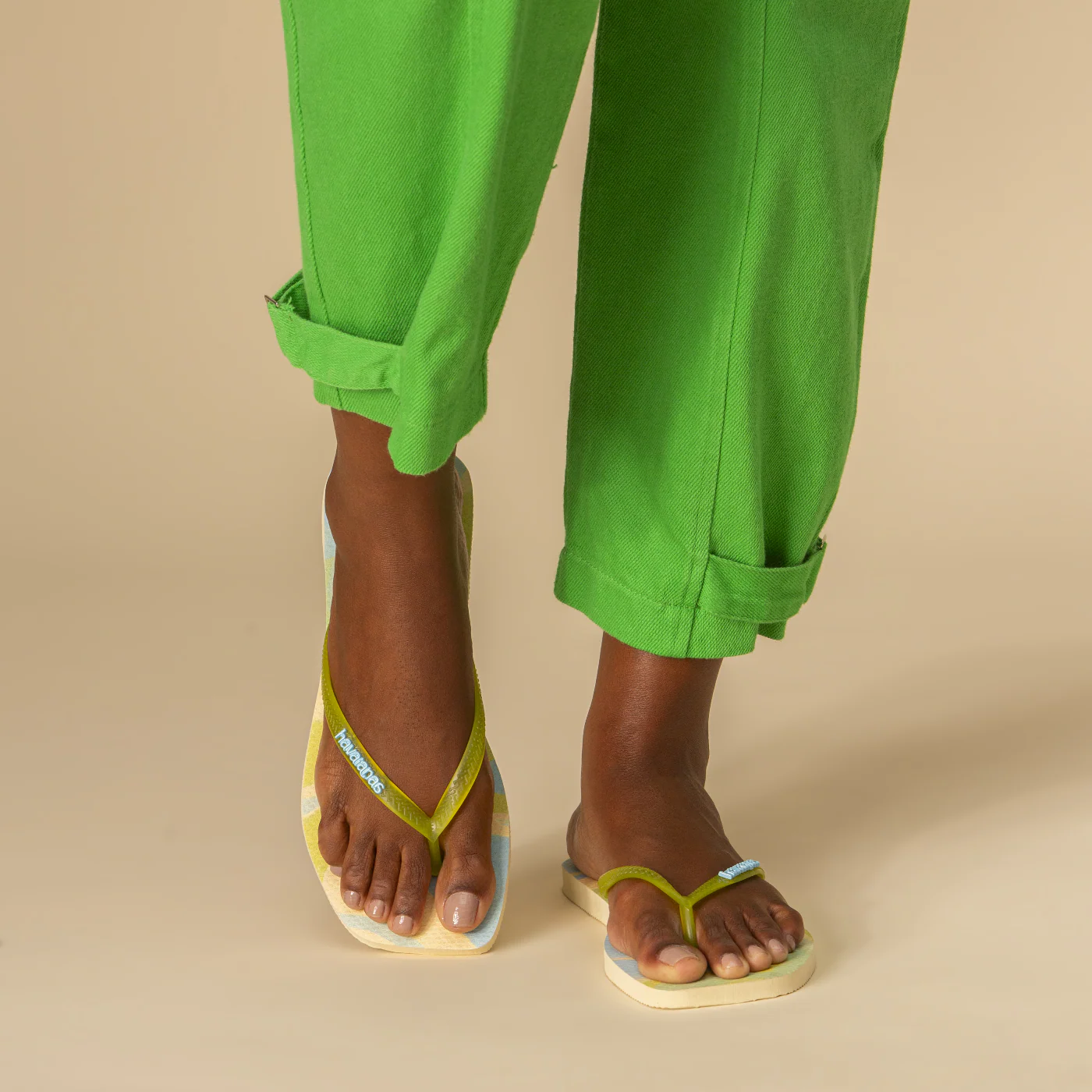 Chinelo Havaianas Slim Square Jelly