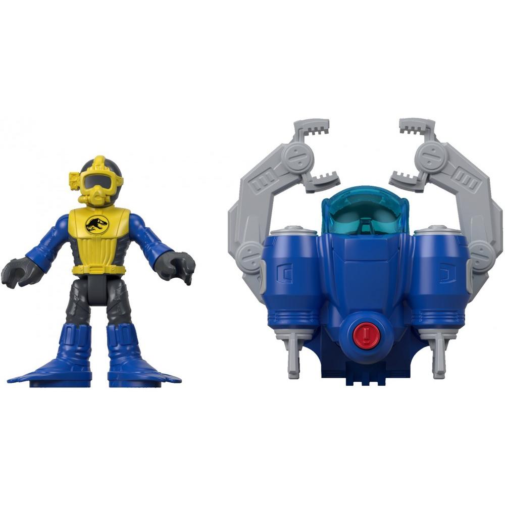 Imaginext Jurassic World Sub Dino Catcher Action Figure (7.5