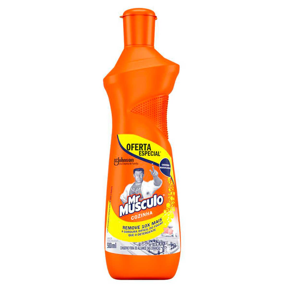 Limpador Desengordurante Mr Musculo Cozinha Squeeze 500 ml