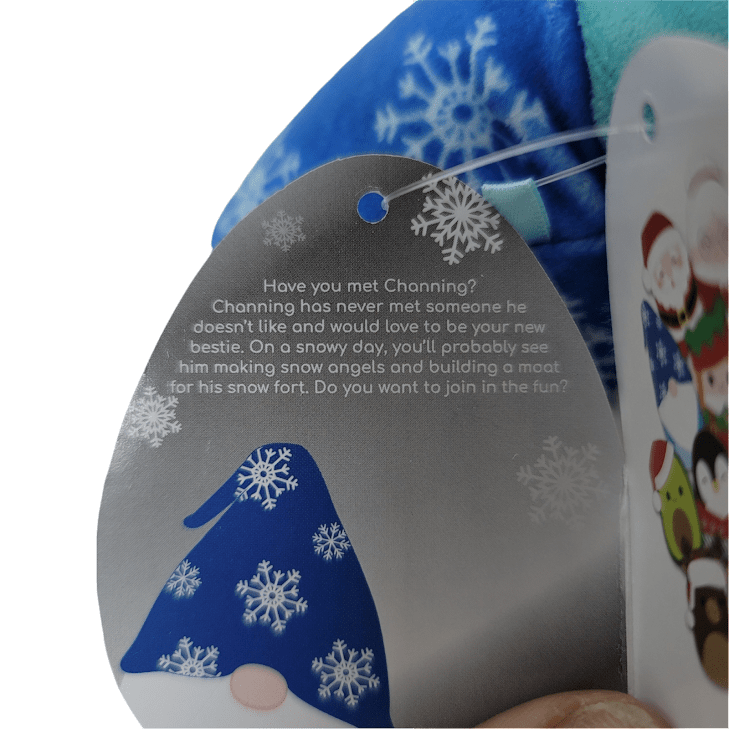 Squishmallows Official Kellytoys Plush 4.5 Inch Channing the Gnome Ultimate Soft Stuffed Toy