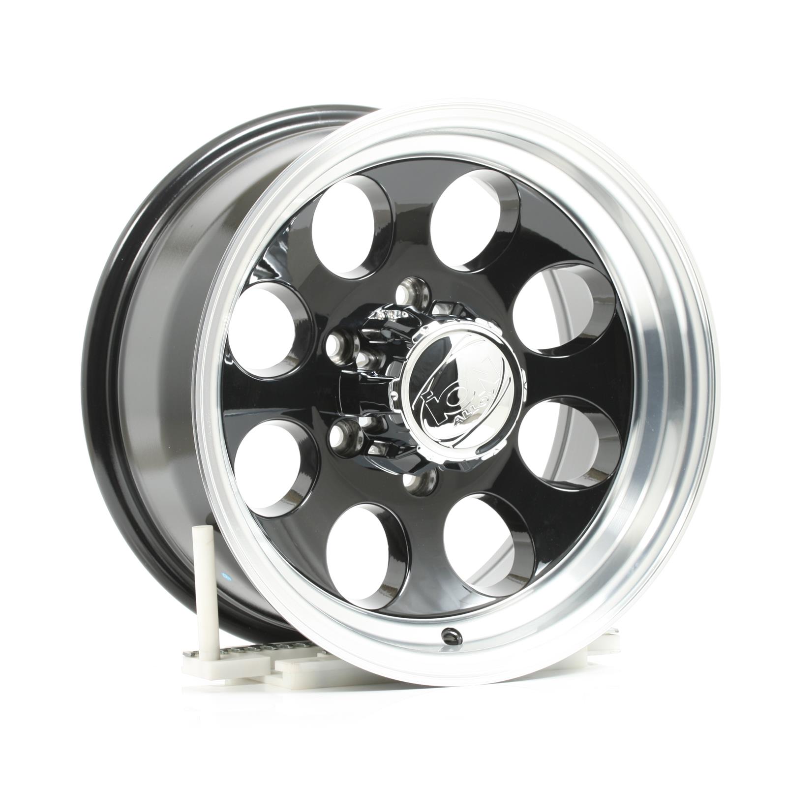 ION Alloy Wheels 171-6883B ION Alloy Series 171 Black Polished Lip Wheels
