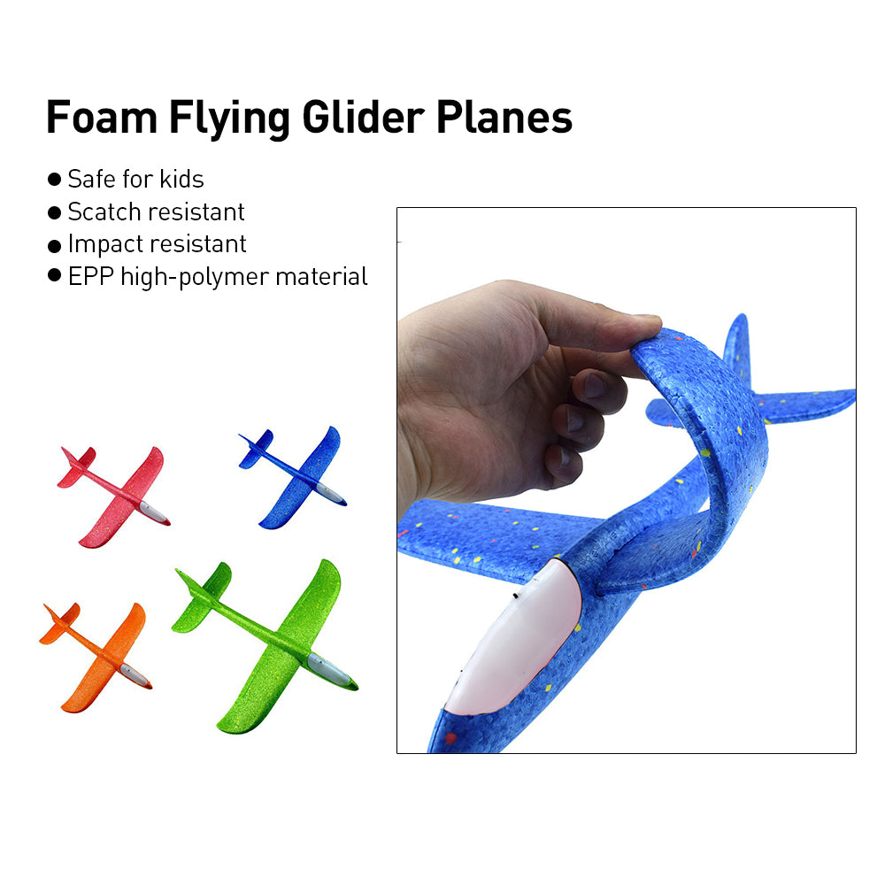 Anself Flying Glider Foam Plane Play Vehicle