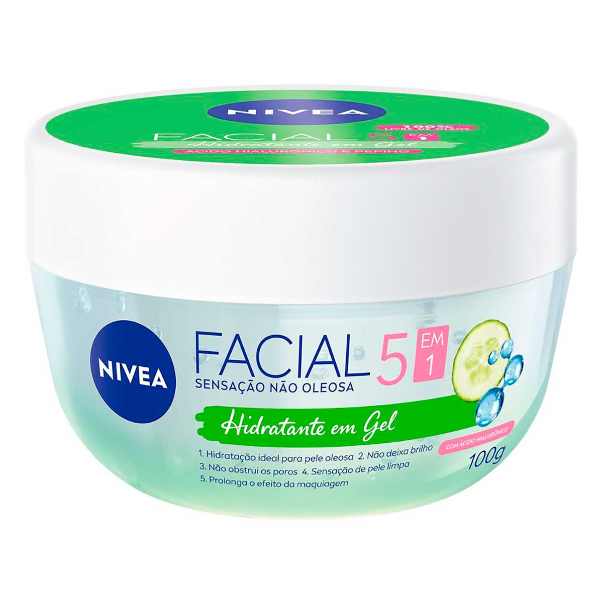 Hidratante Facial em Gel NIVEA 100g