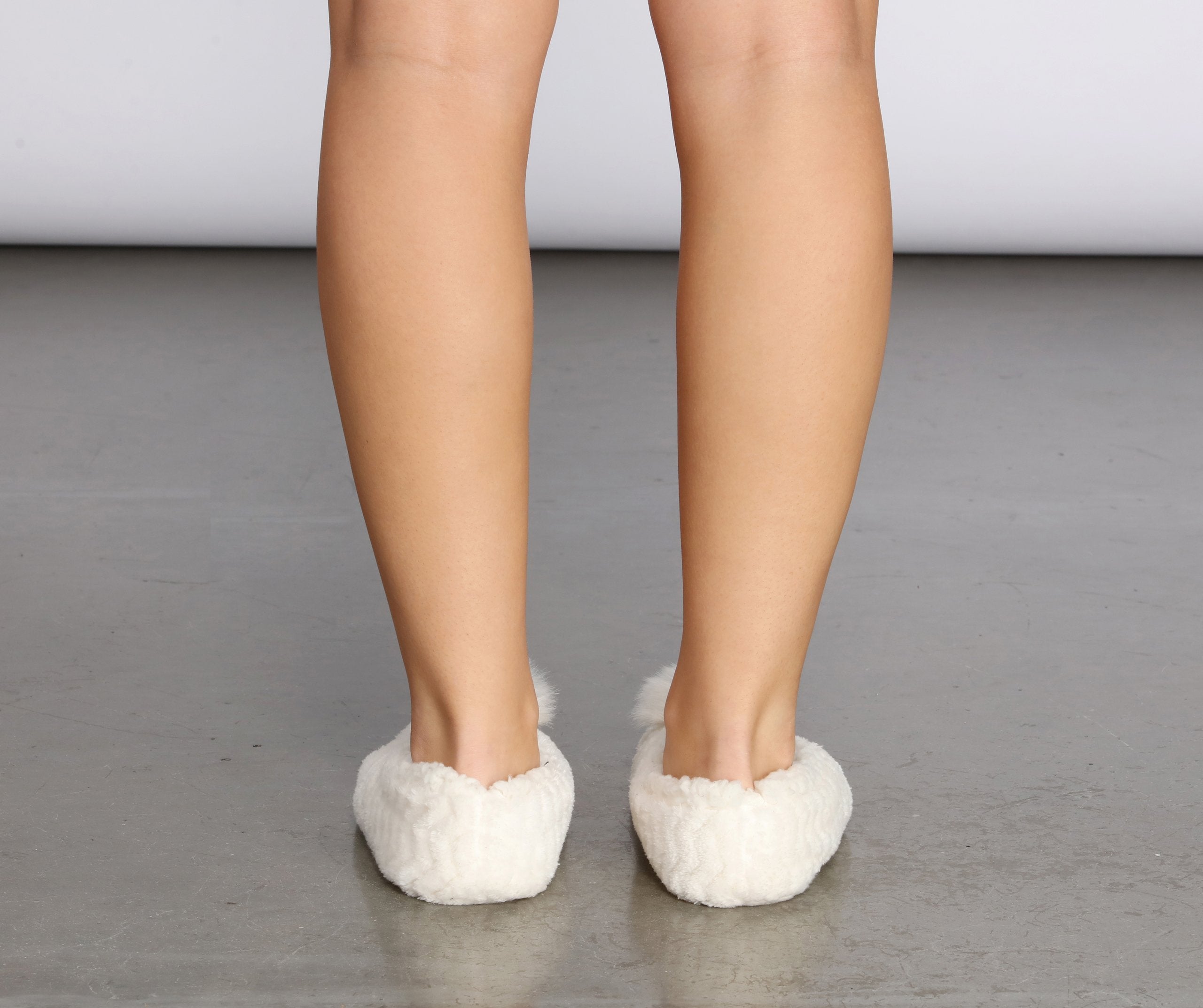 Pom Pom Sock Slipper