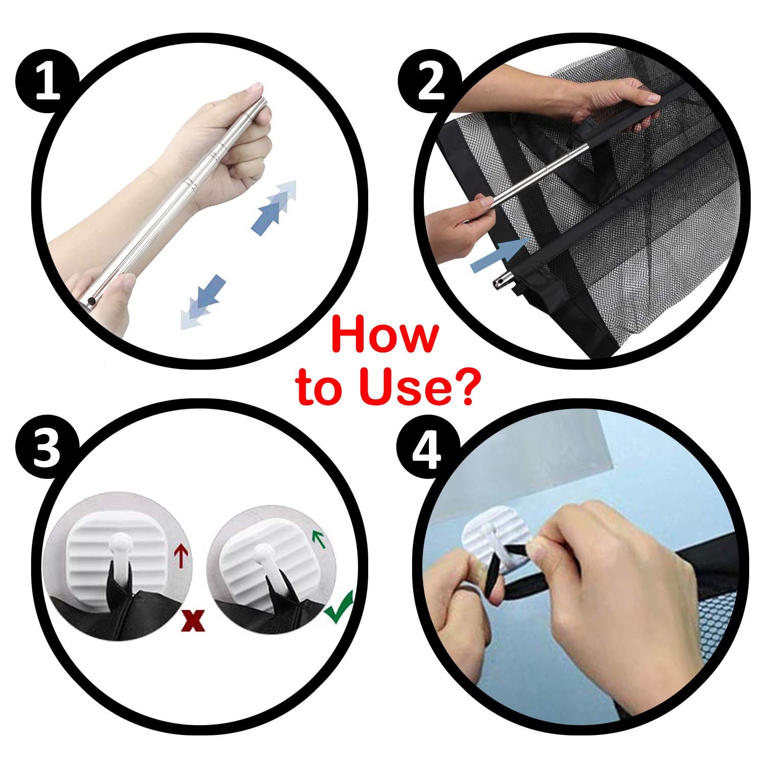 Magic Pet Gate， Indoor Outdoor Gate， Portable Folding Mesh Dog Gate， Extra Wide Safety Gate and Pet Gate for Stairs， Doors， Extends up to 43.3