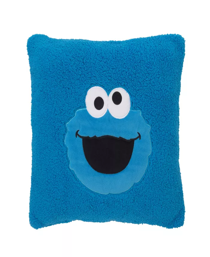 Macy's Sesame Street Cookie Monster Super Soft Decorative Pillow