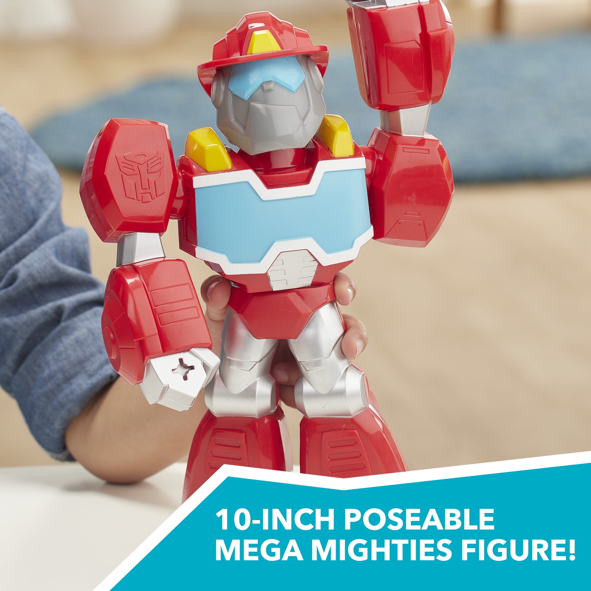Transformers Rescue Bots Academy Mega Mighties Heatwave theFire-Bot Figures