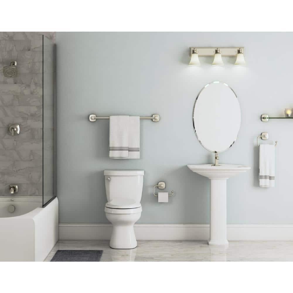 KOHLER Rubicon SingleHandle 3Spray WallMount Tub and Shower Faucet in Brushed Nickel