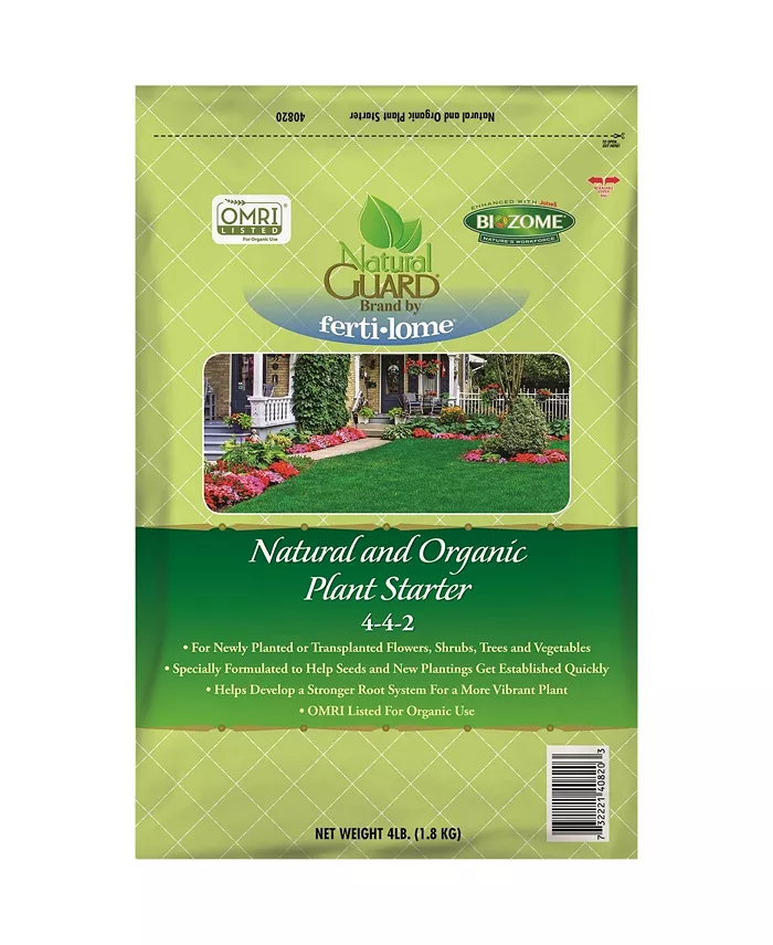 Fertilome Natural Guard Natural and Organic Plant Starter Food， 4lbs