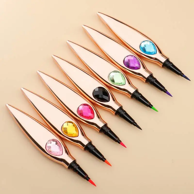 Custom Cosmetics Diamond Unique Tube Color Eyeliner Pencil