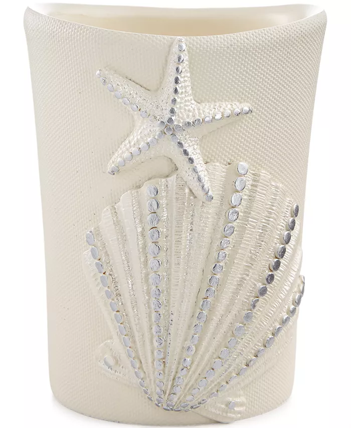 Avanti Bath， Sequin Shells Tumbler