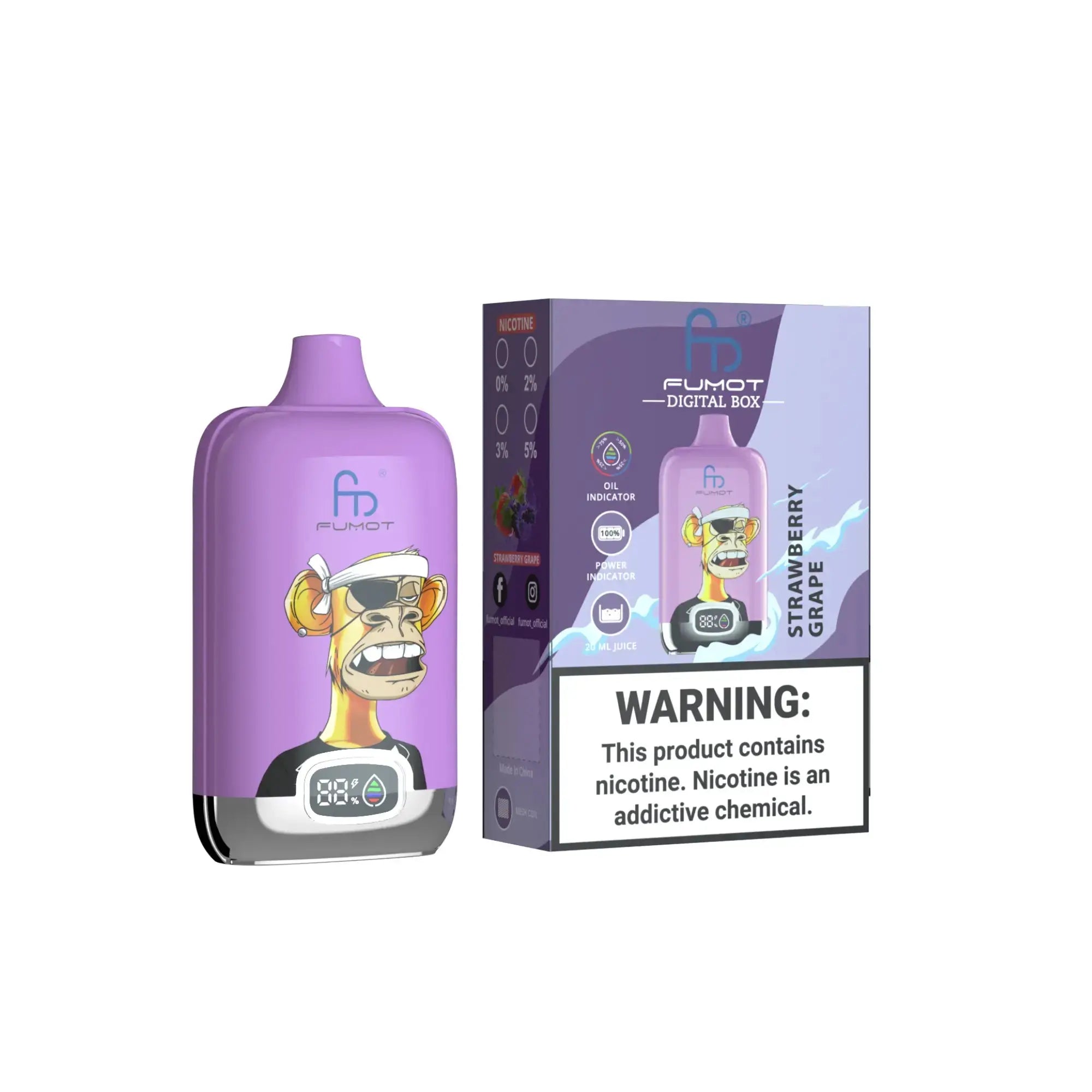 Tornado Vape 12000 - Strawberry Grape