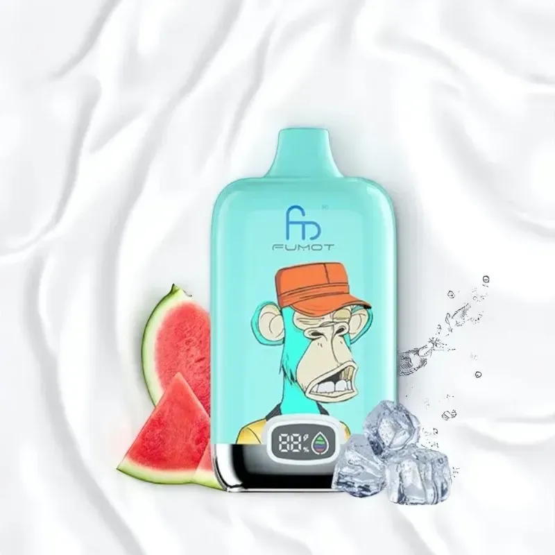 ⭐ Fumot Tornado Digital Box 12000 Züge – 50+ Geschmacksrichtungen 🍇🍉🍋