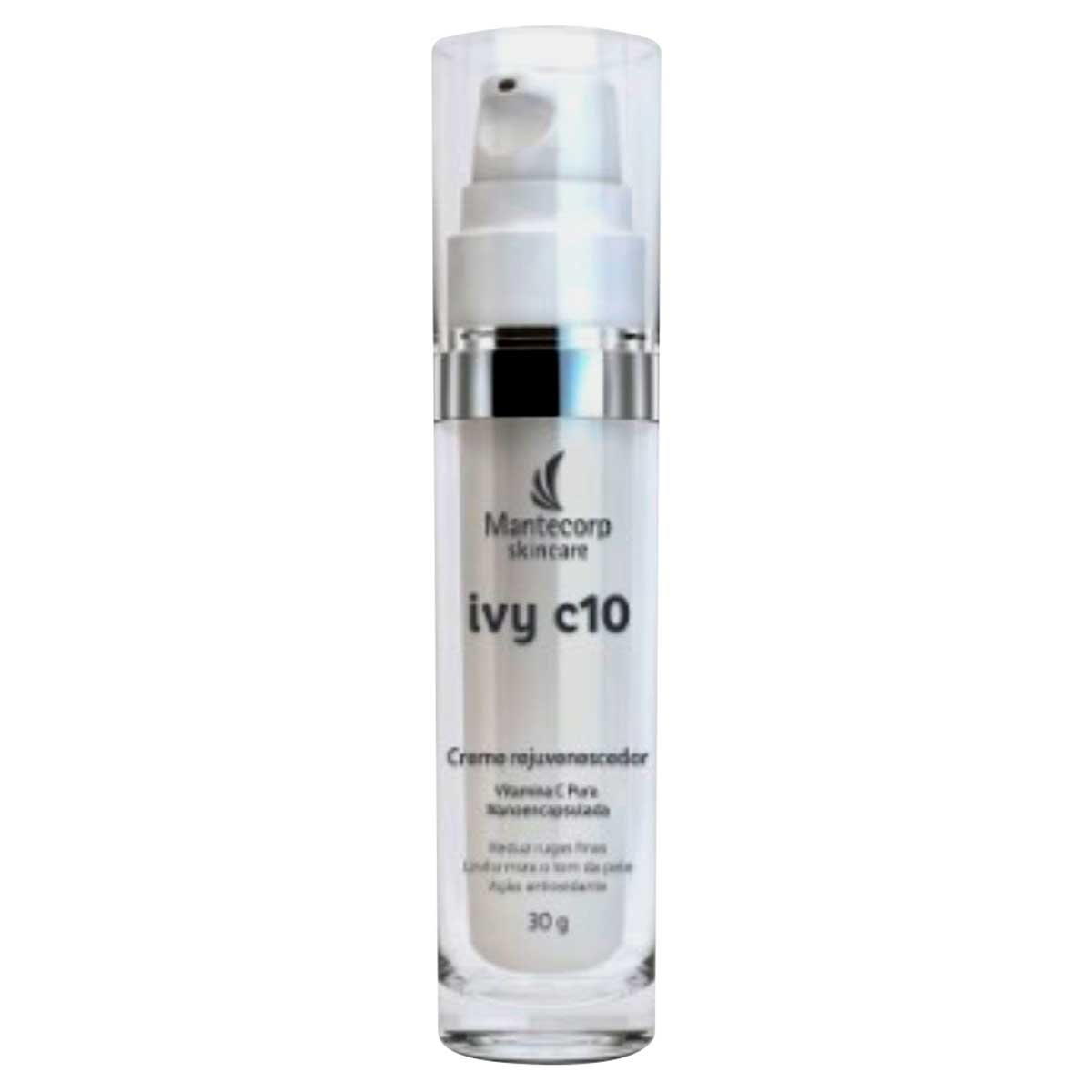 Compre Creme Facial Mantecorp Ivy C10 30g e Ganhe Creme Anti-Idade Ivy C Olhos 15g