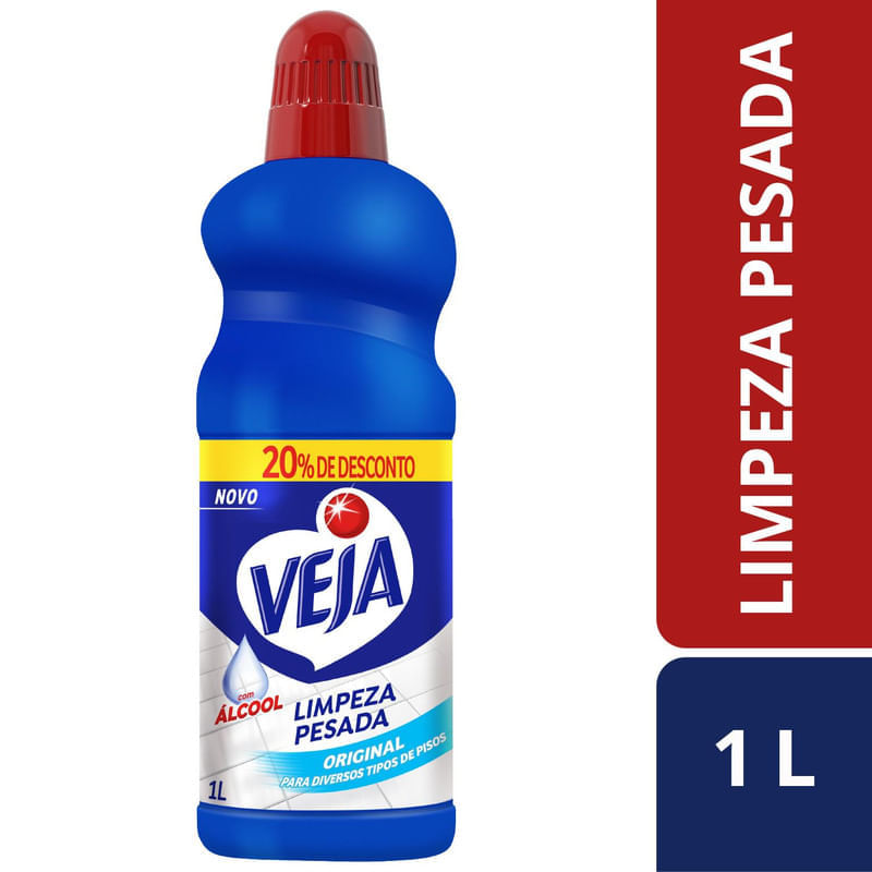 Limpador para Limpeza Pesada Original Embalagem Economica, Veja, 1L