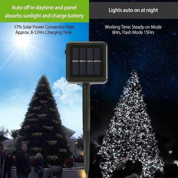 Solar String Lights LED Solar Power Fairy String Light White Light Shopping - The Best Deals on String Lights | 40684614