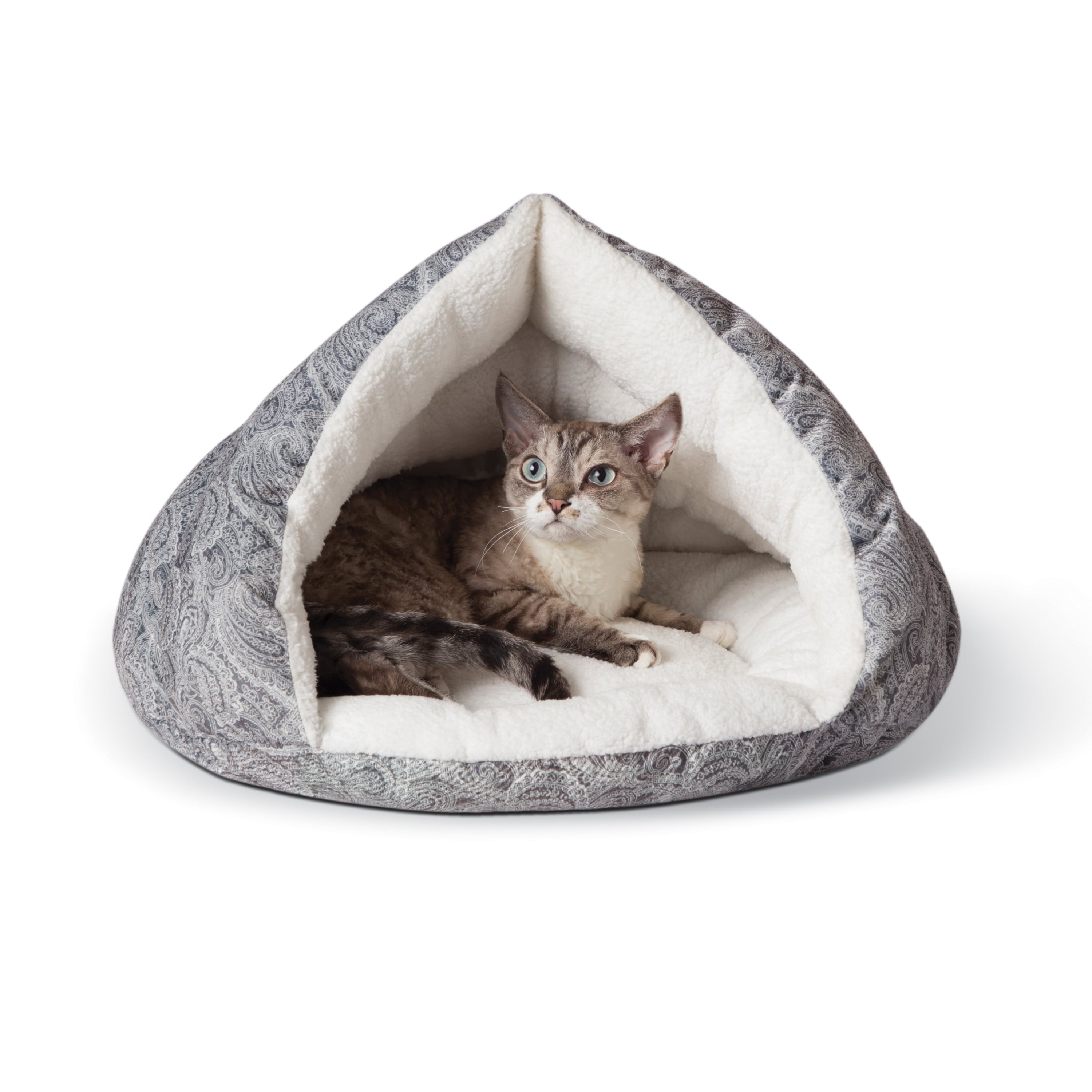 KandH Pet Products Self-Warming Kitty Hut Gray 19