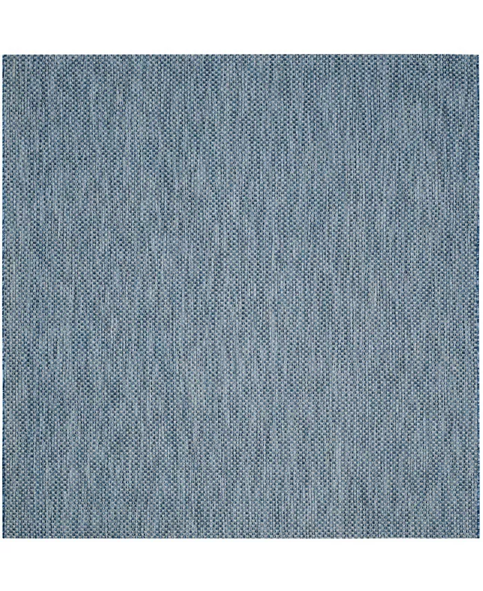 Safavieh Courtyard Navy and Gray 5'3
