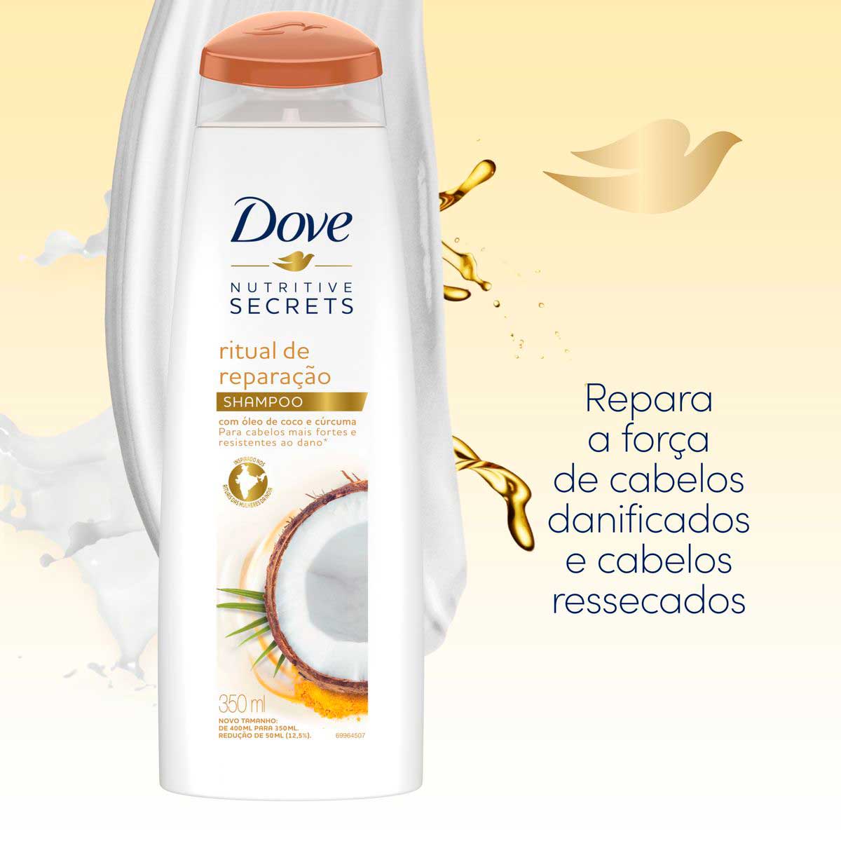 Shampoo Dove Ritual de Reparacao 400ml
