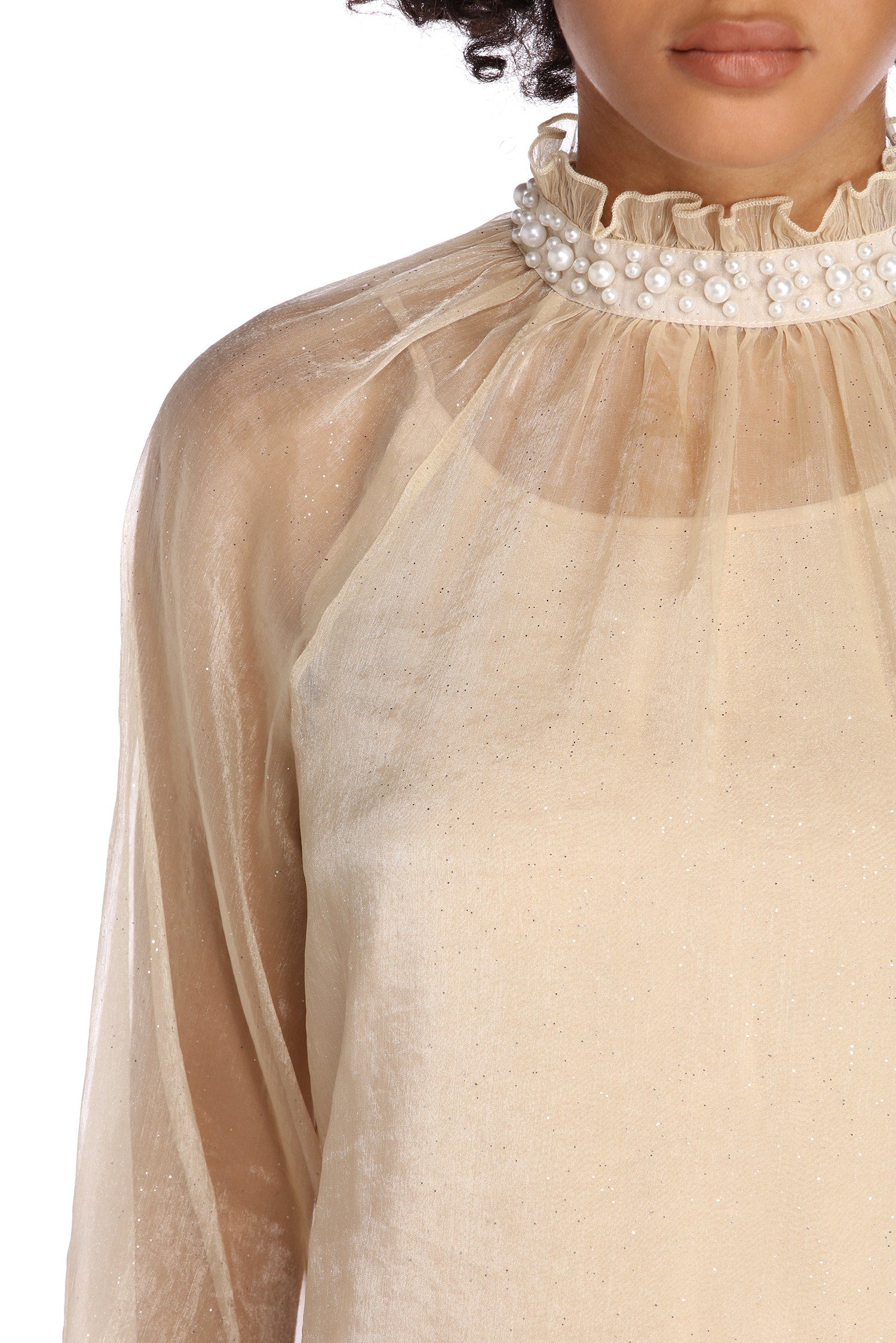 Glam Embellishments Blouse