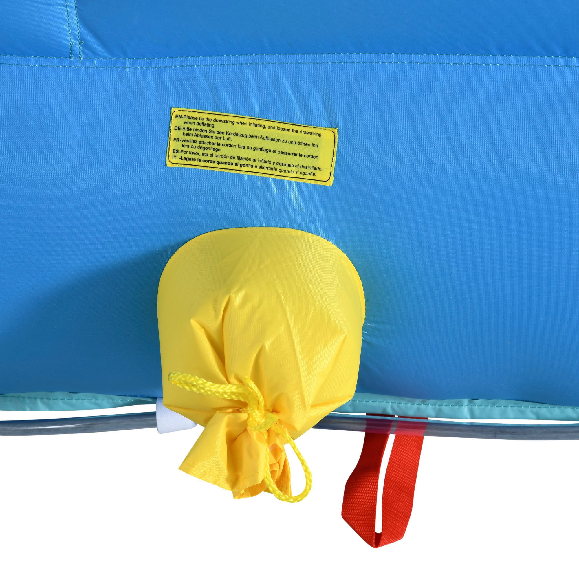 Outsunny 5-in-1 Inflatable Water Slide， Kids Castle Bounce House with Slide， Trampoline， Pool， Cannon， Climbing Wall Includes Carry Bag， Repair Patches， Ocean Balls， 680W Air Blower