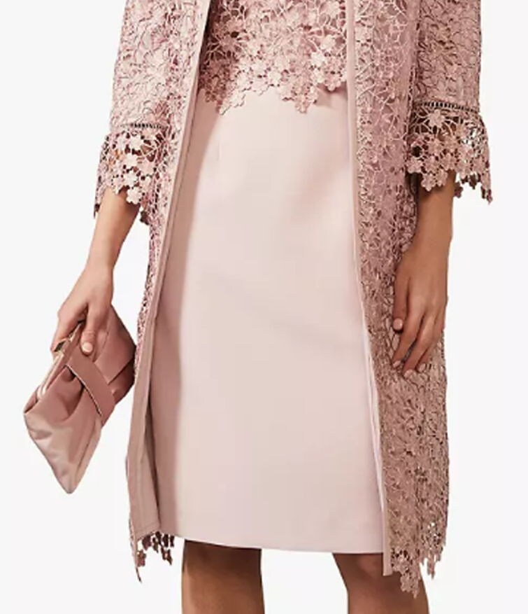 Women's Two Piece Knee Length Dress Set