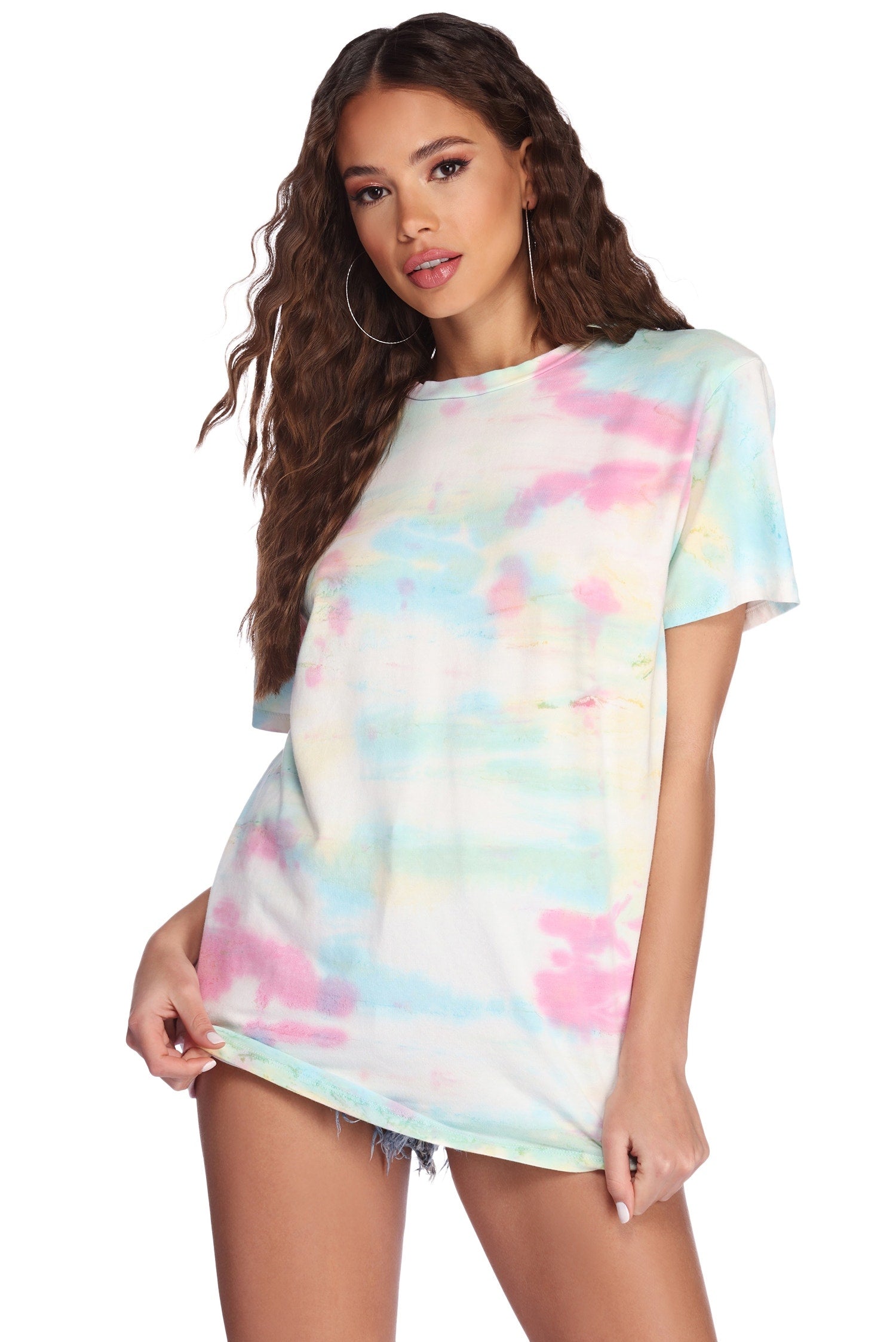 Tie Dye Tunic Tee