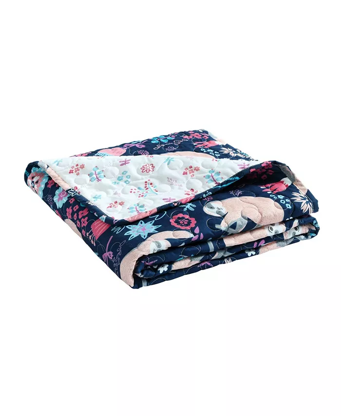 Lush Dandeacutecor Hygge Sloth Throw for Kids， 60