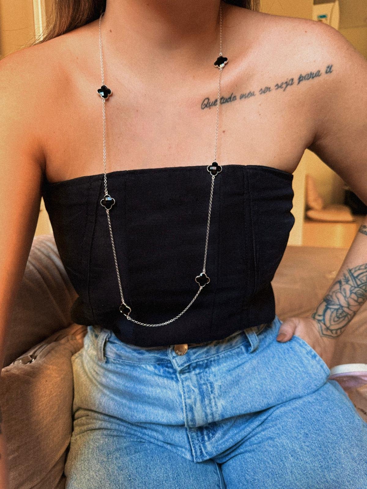 Colar 80cm Inspiração Van Cleef & Arpels