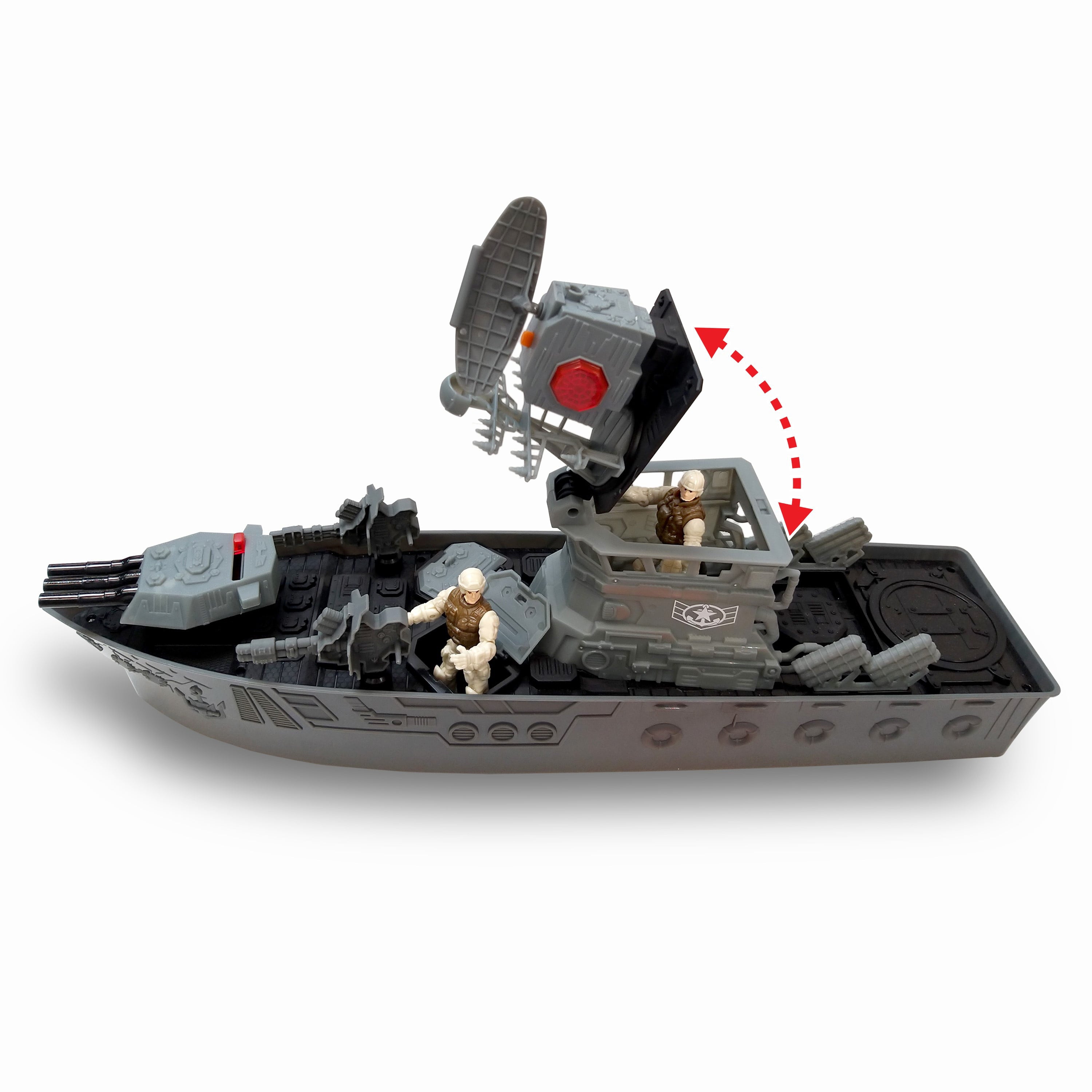 Kid Connection Battle Ship Play Set， 39 Pieces