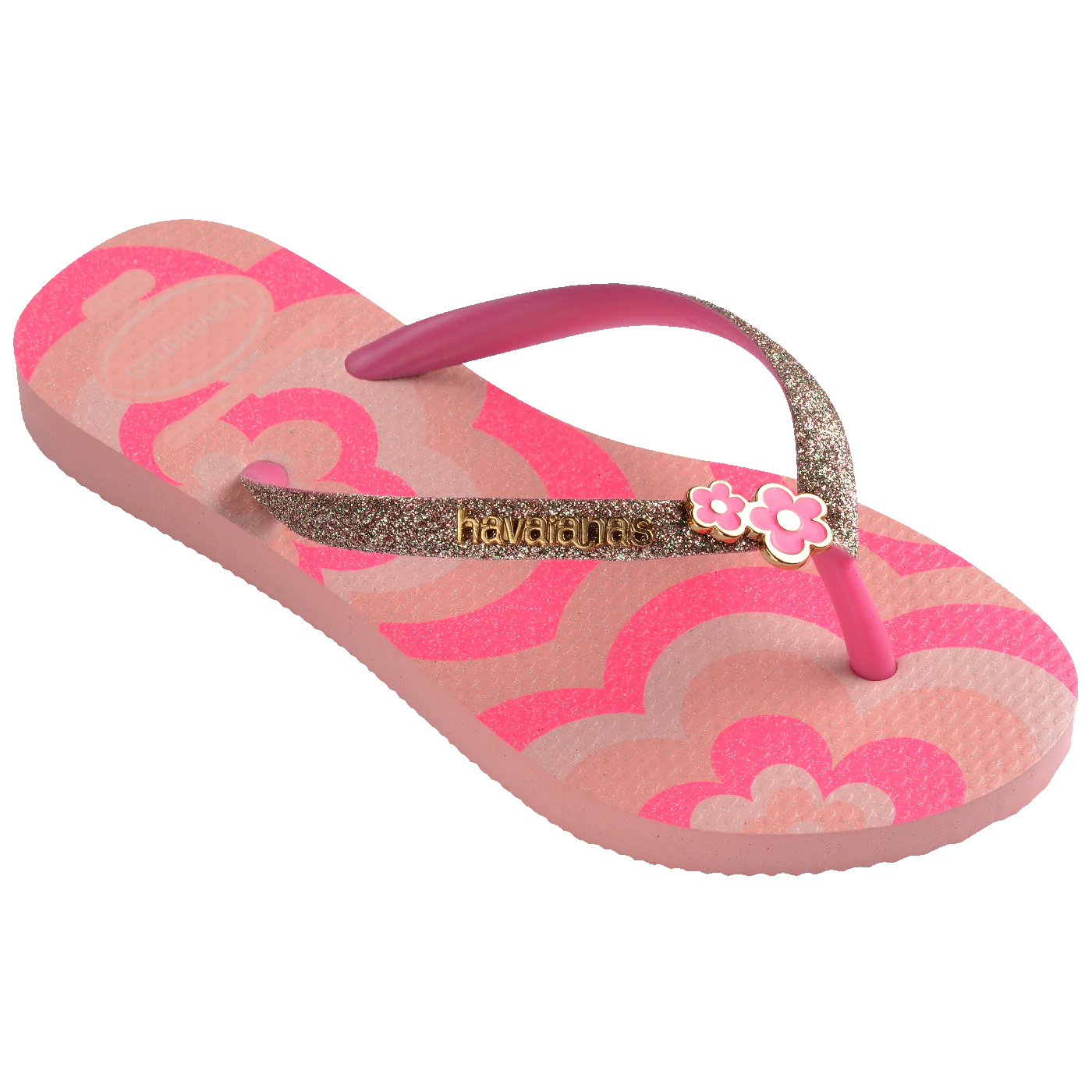Chinelo Havaianas Infantil Slim Glitter II