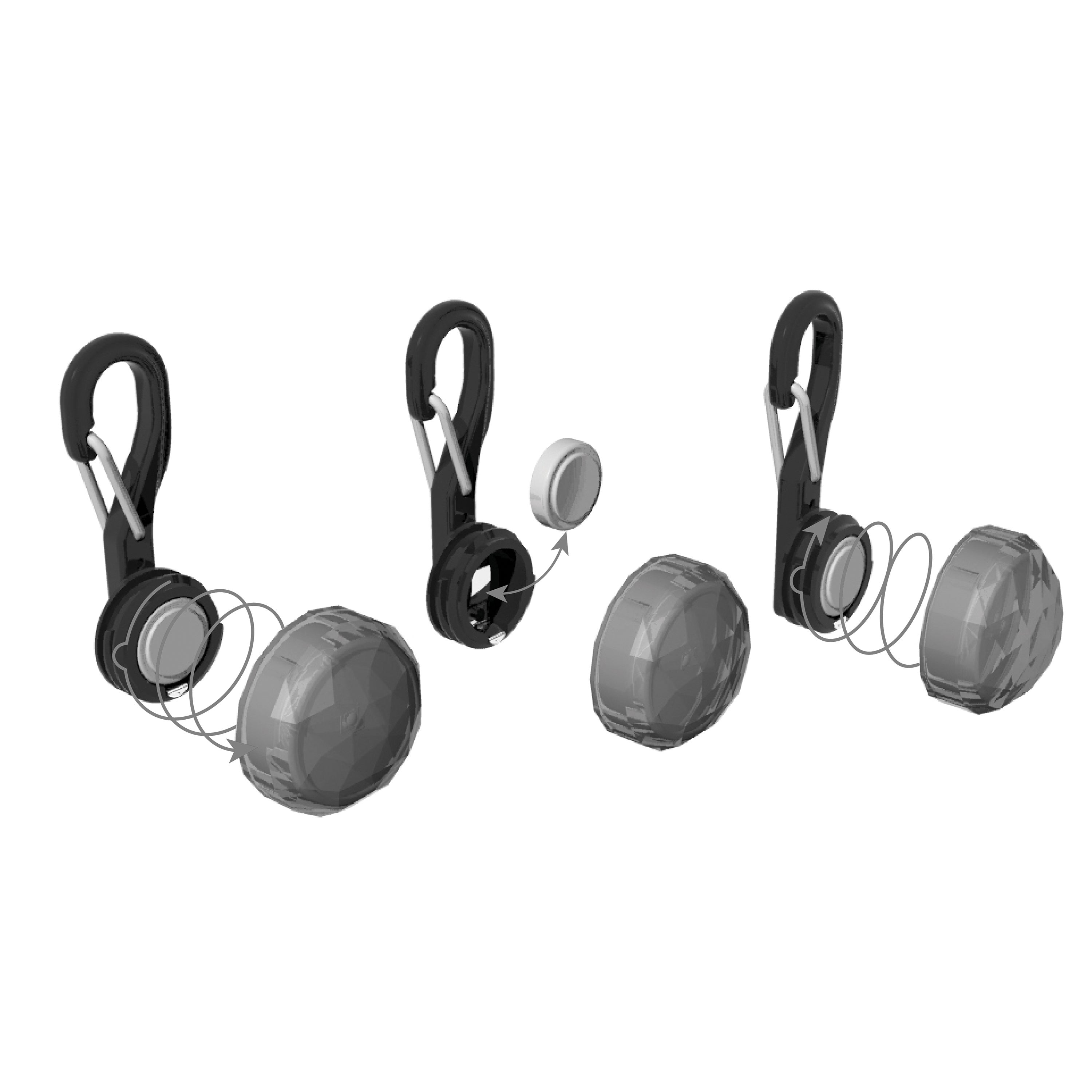 PetLit Dog Collar Light Attachment - Crystal Jewel