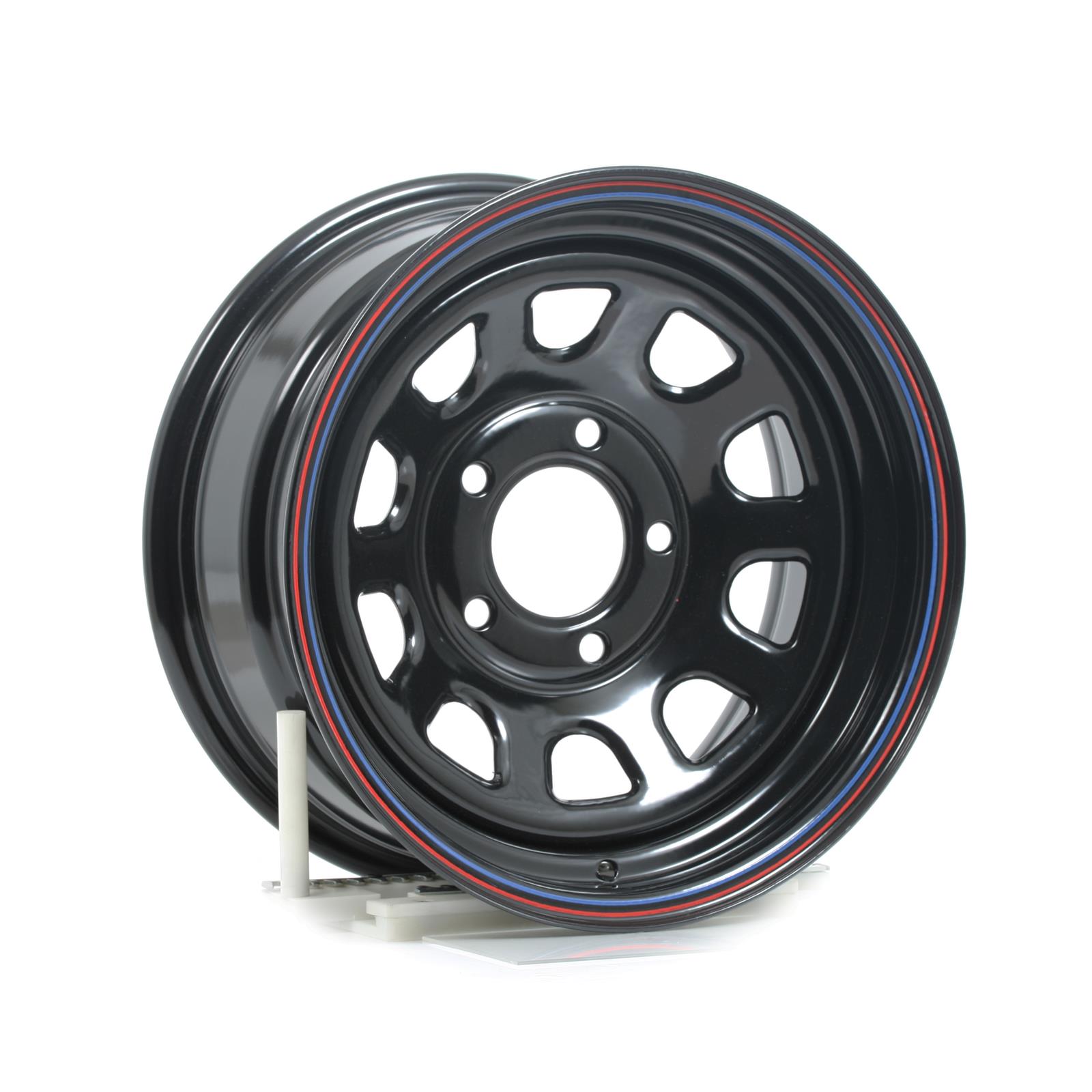 Cragar 1527498565B Cragar Black D Window Wheels