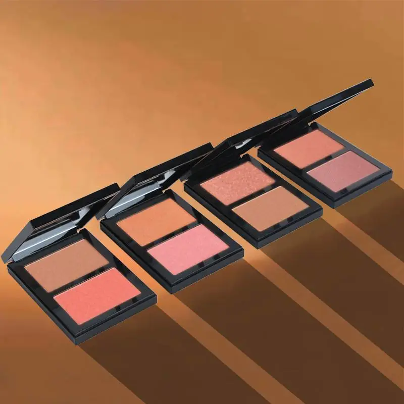 Custom 2 IN 1 Custom Blush Powder Contour Palette