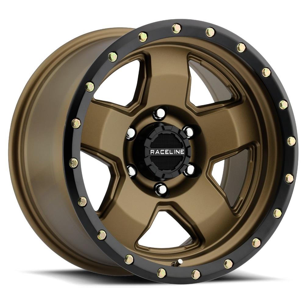 Raceline Wheels 937BZ-79055-12 Raceline Wheels 937 Combat Aluminum Bronze Wheels