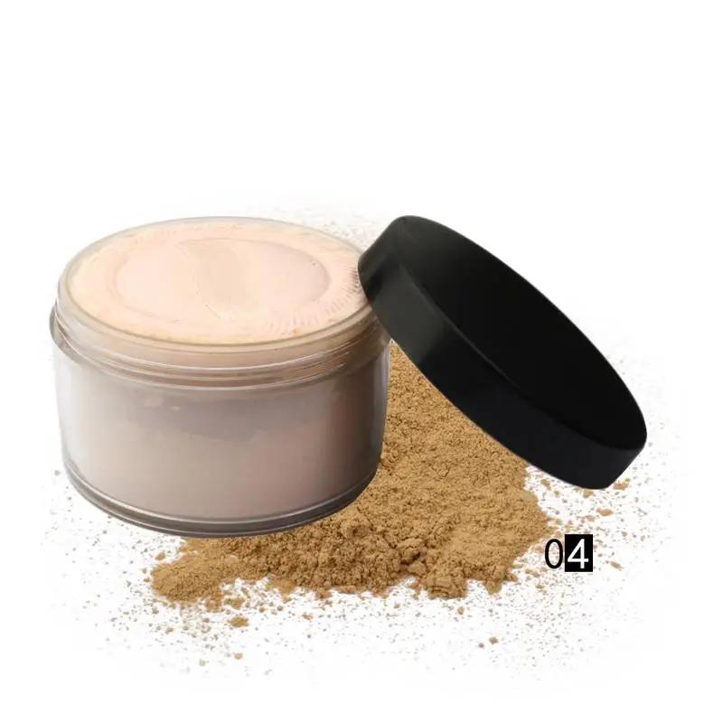 6 shades Matte Finishing Makeup Translucent Loose Setting Powder