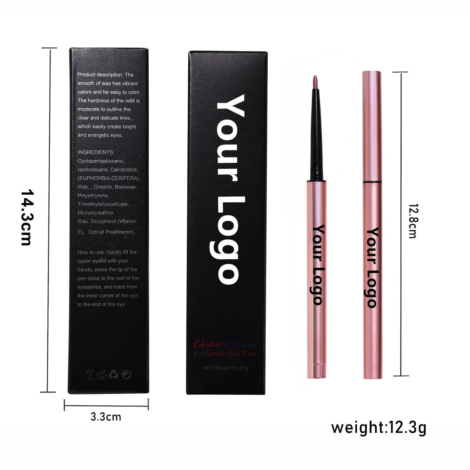 High Pigment Duochrome Multichrome Eyeshadow Pen