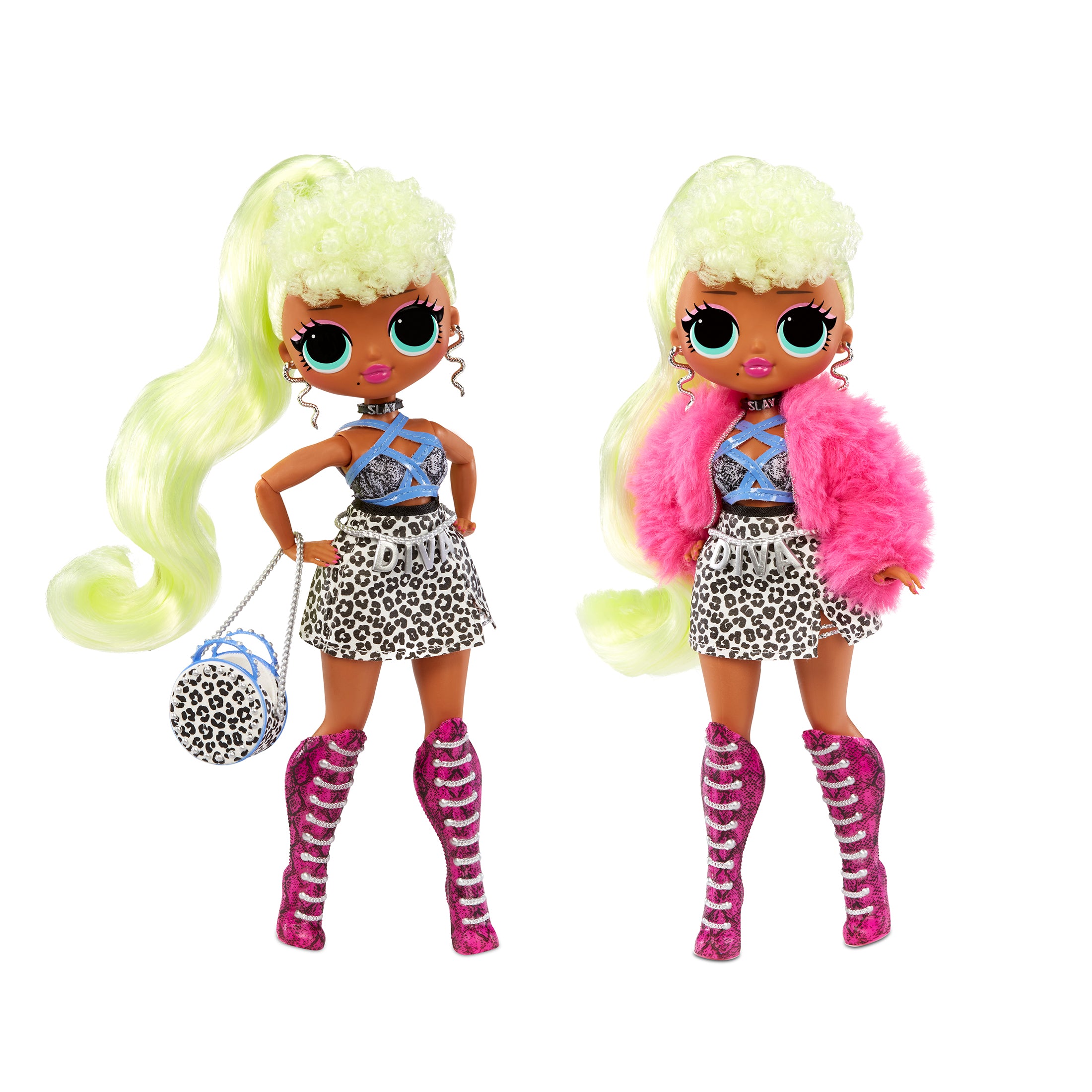 L.O.L Surprise! OMG Lady Diva Fashion Doll Playset, 6 Pieces