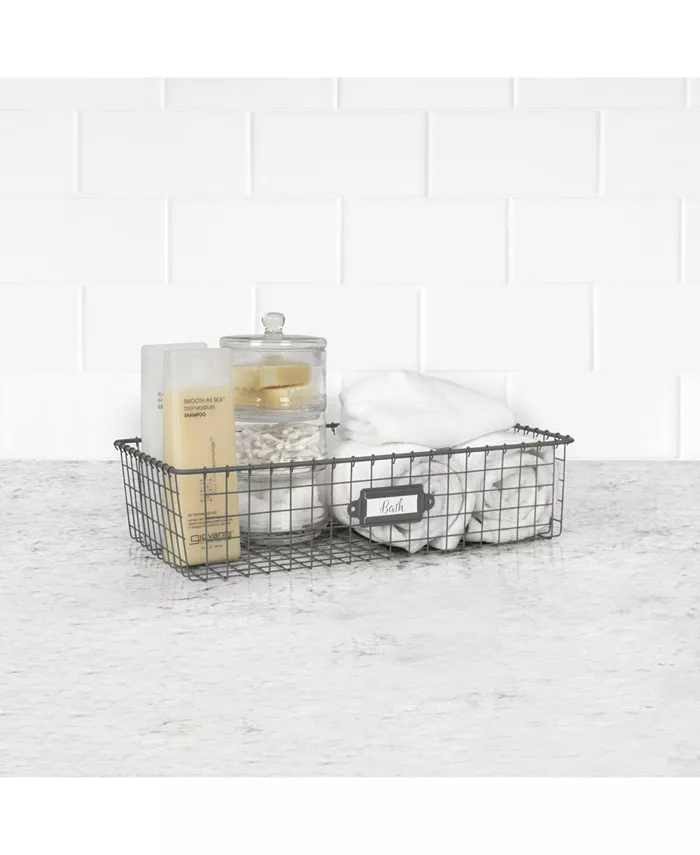 Spectrum Vintage-like Living Storage Basket， 9
