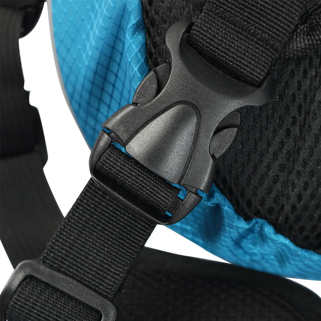 Unique Bargains Dog Pet Backpack Carrier Saddle Bag Outdoor Blue L