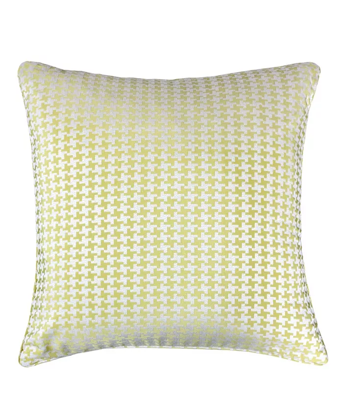 Homey Cozy Tessa Jacquard Square Decorative Throw Pillow