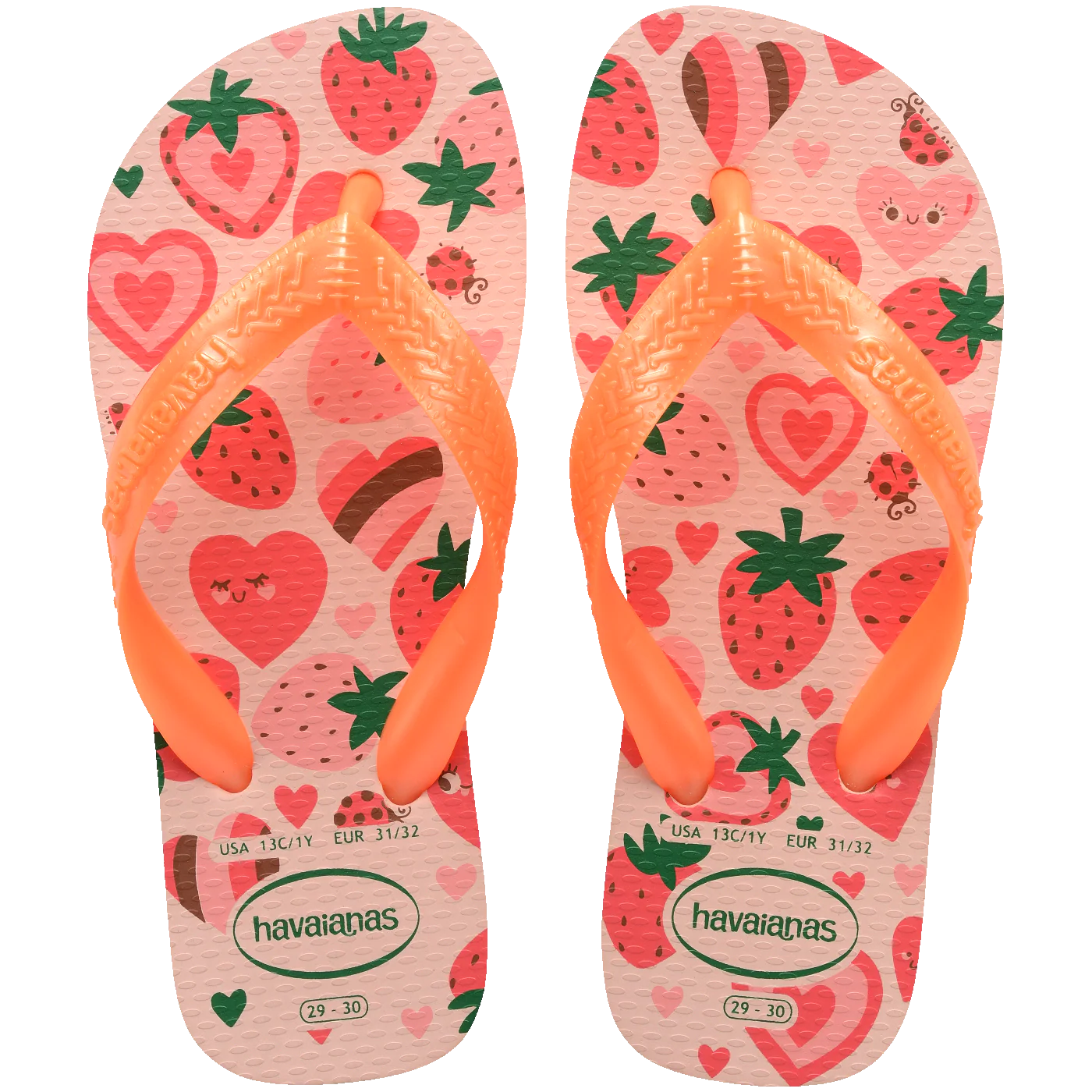 Chinelo Havaianas Infantil Flores