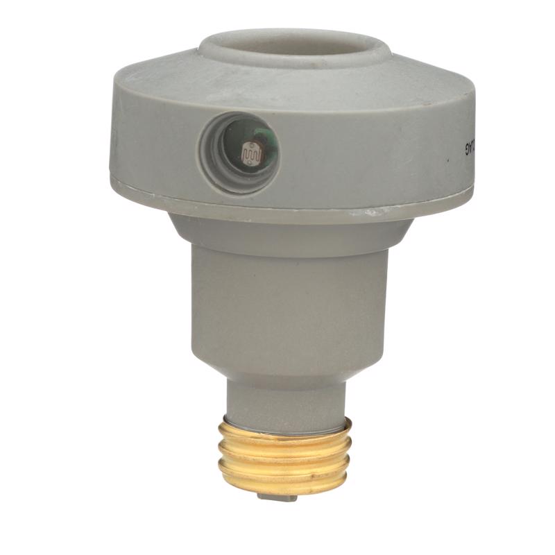 Westek OLC5CFLBC-4 Outdoor Dusk to Dawn Floodlight Light Control， Gray， 1-Pack