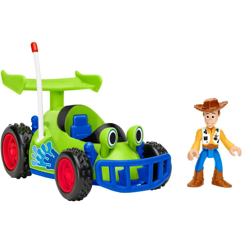 Imaginext Disney Pixar Toy Story Woody and RC Vehicle Action Figure Sets (7.4