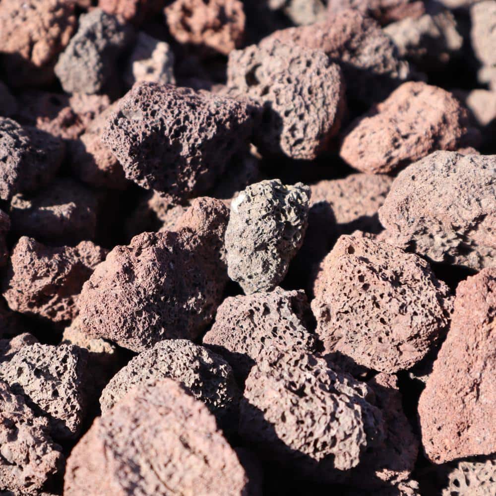 Butler Arts 0.11 cu. ft. 10 lbs. 1/2 in. to 1 in. Burgundy Decorative Lava Rock BGDYLAVA-10
