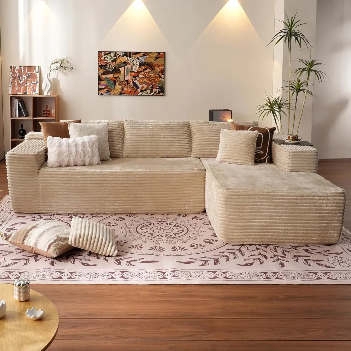 🎉Sofá em L da Malist