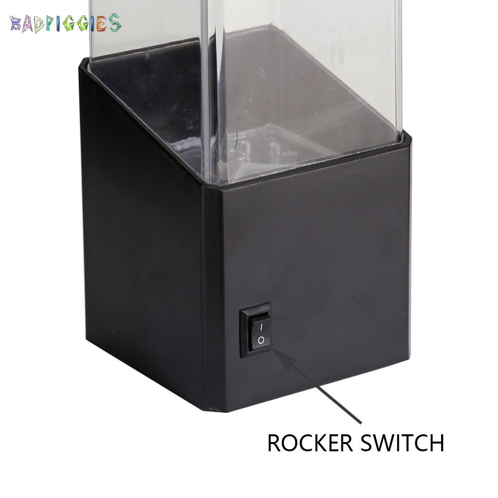 BadPiggies Led Jellyfish Tank Night Light Electric Variable Color Table Aquarium Lamp for Kids Gift