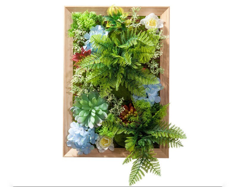 Artificial Plant Succulent Wall Art | Plant Wall | Wall Decoration | H
