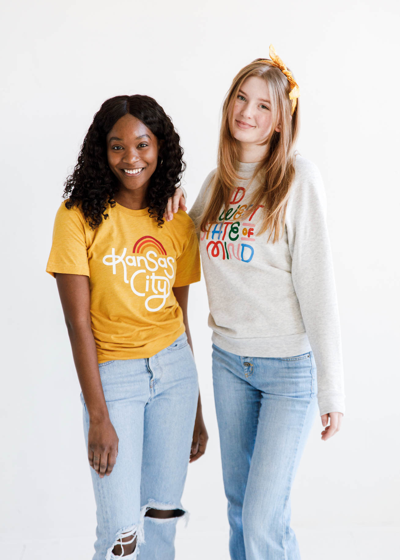 Retro Kansas City T-Shirt - Mustard