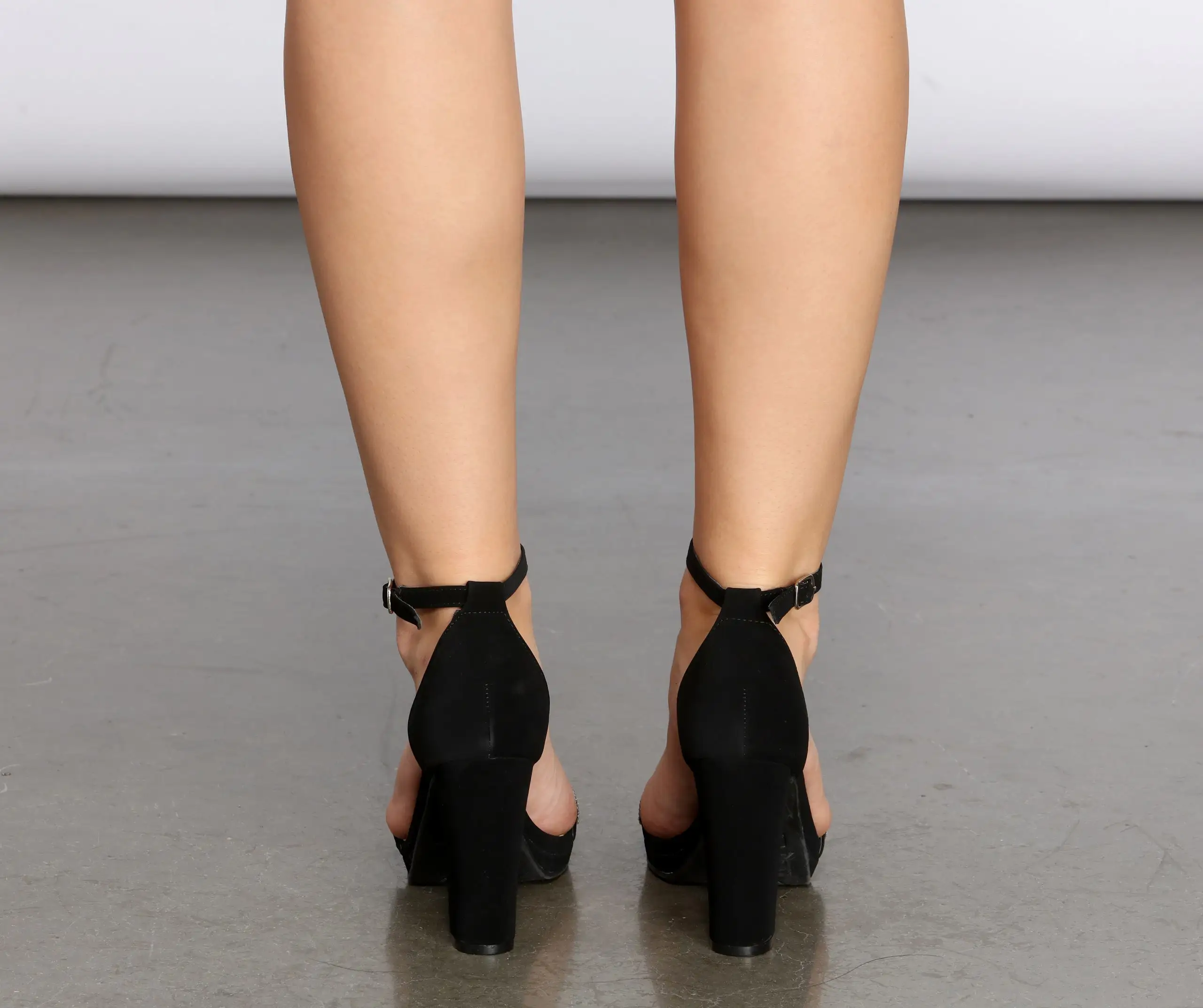 A Little Sparkle Platform Heels